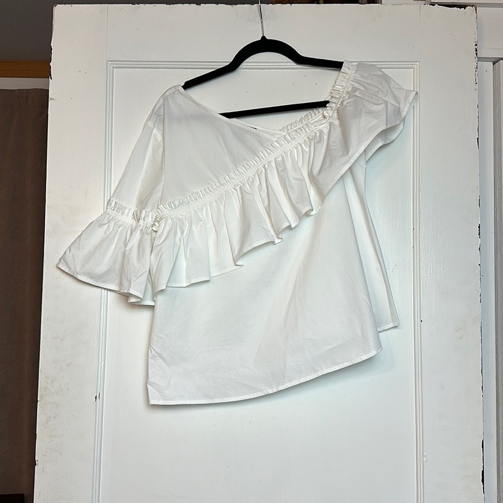 ANA  ruffled blouse